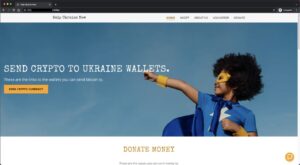 ukraine donation scam