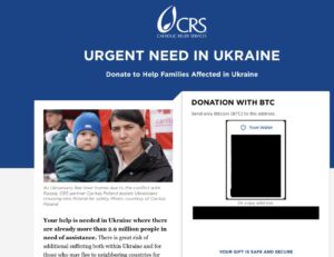 ukraine donation scam