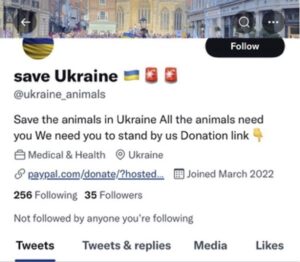 ukraine twitter scam